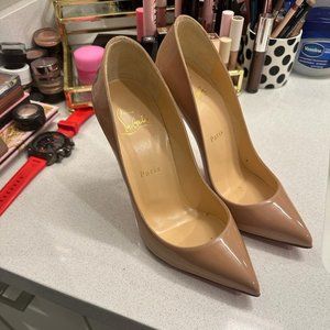 Christian Louboutin pigalle follies 100mm size 7.5